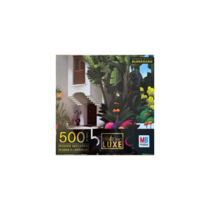 Used but like new 500 piece Big Ben Luxe jigsaw puzzle of a House and Landscaping